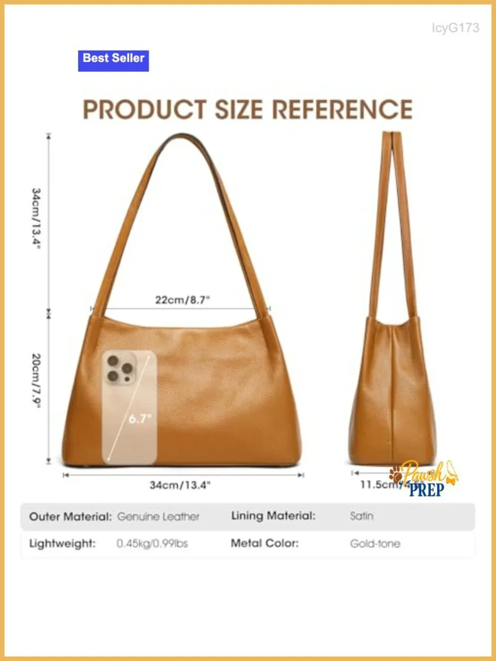 Genuine Leather Hobo Bag Crossbody Shoulder Purse Soft Top Grain Cowhide